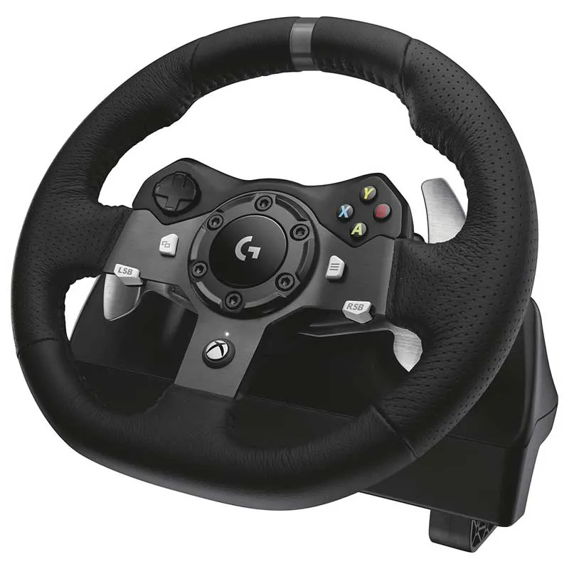 Logitech G920 Racing Wheel - For PC - XBOX ONE (2).webp