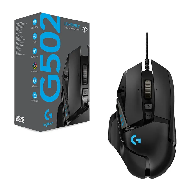 Logitech G502 Hero Gaming Mouse.webp