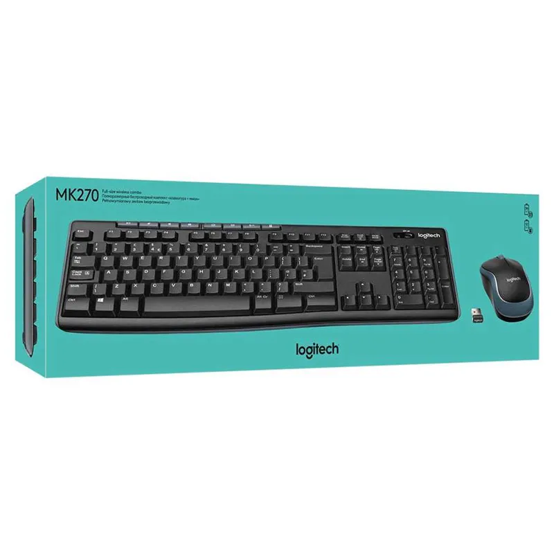 [KB-LOG-MK270] Logitech MK270 | Wireless Keyboard and Mouse