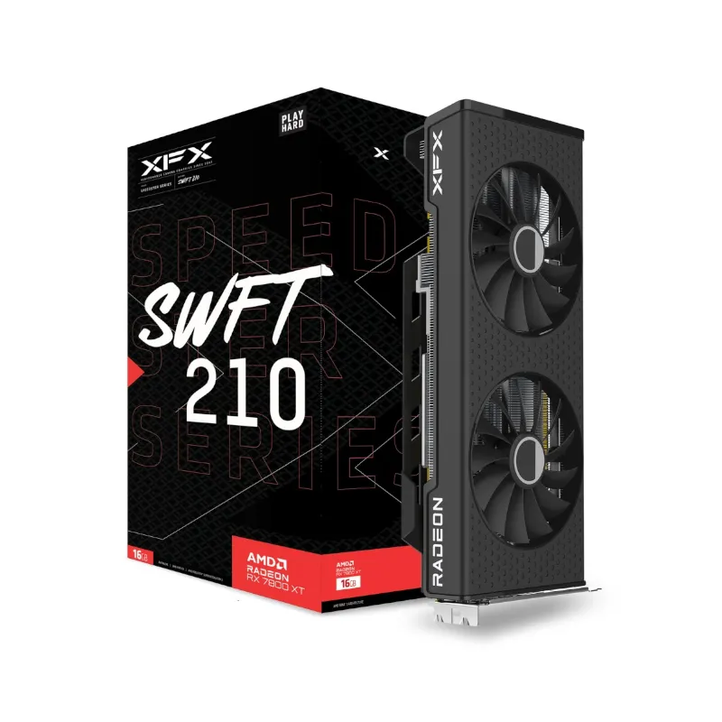 XFX Radeon RX7800 XT Speedster SWFT | 16GB GDDR6