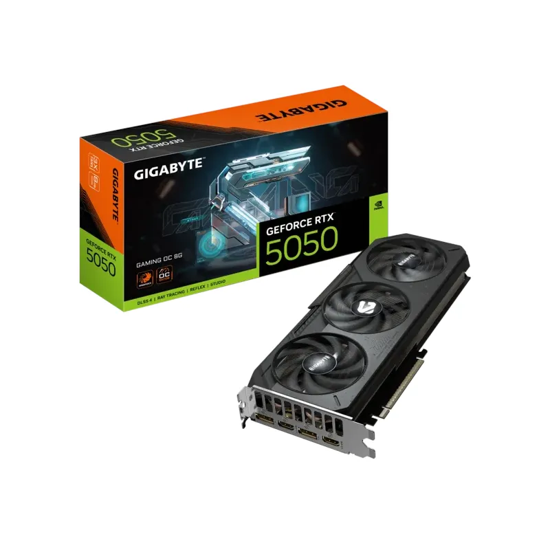 [GPU-GB-GV-N5050-GAMINGOC-8GD] Gigabyte GeForce RTX 5050 Gaming OC | 8GB GDDR7