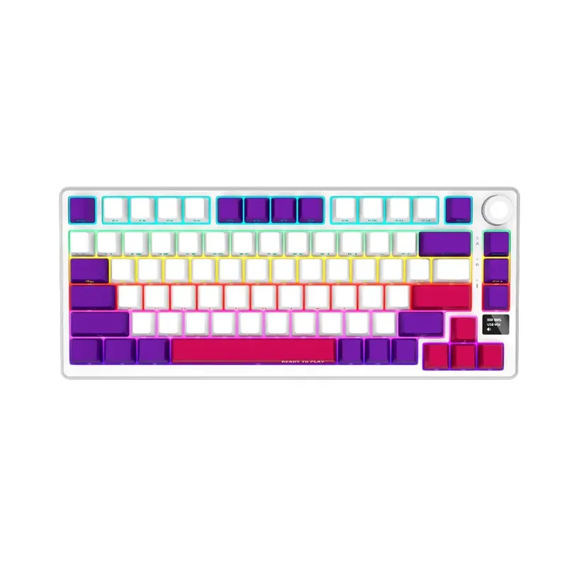 Lorgar KBP7075W | Wireless 75% Mechanical Keyboard | White