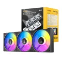 Antec Connect 120 | Reverse ARGB | 3 Pack | Black